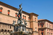 Fountain of Neptune. Bologna. Emilia-Romagna. Italy. Fountain of Neptune. Bologna. Emilia-Romagna. Italy.