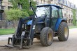 tractor with fork