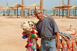 Bedouin and his camel portrait