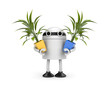 Photo en ligne au meilleur prix Robot holding pots with flowers