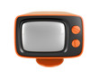 Green retro TV