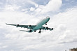 Airplane Cloudy Skies