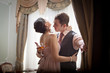 Kissing couple