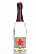 bottle of sparkling wine with sentence in german best wishes bottle of sparkling wine with sentence in german best wishes