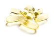 pills of Omega-3 supplement