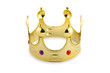 Gold crown isolated on the white Gold crown isolated on the white