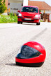 Unfall mit Motorrad. , Motorradunfall, Motorradunf