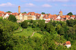 View of the medieval town of Rothenburg, Germany View of the medieval town of Rothenburg, Germany