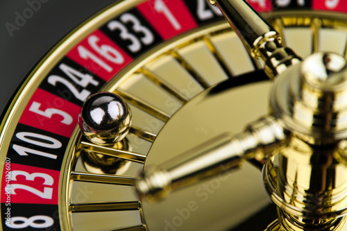 Foto: Zylinder eines Roulette Glückspieles Zylinder eines Roulette Glückspieles