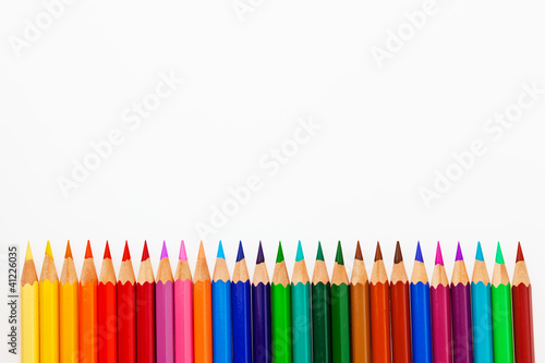 Photo: Viele bunte Farbstifte Viele bunte Farbstifte