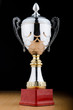 Prize cup against the background