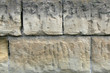 Chizeled and Squared Sandstone Wall