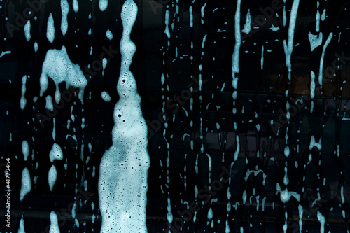 Photo: Foamy car wash Foamy car wash
