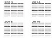 Calendario año 2013-2014-2015-2016