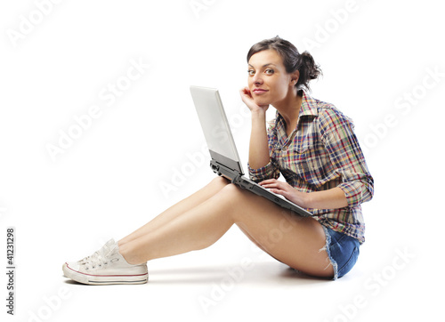 Photo: Female nerd Female nerd