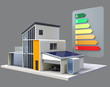 eco house with energy pass reference