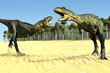 two dinosaurs