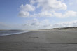 cloud shadow on shore, netherlands
