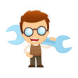 funny cartoon genius