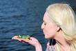 frosch küssen, traummann finden