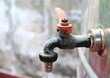 Old grunge faucet Old grunge faucet