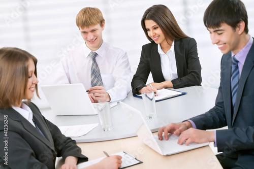 Photo: Business people at office Business people at office