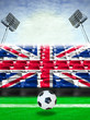 Union Jack of England Flag Pattern on Seat Union Jack of England Flag Pattern on Seat
