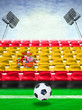 Spain Flag Pattern on Seat Spain Flag Pattern on Seat