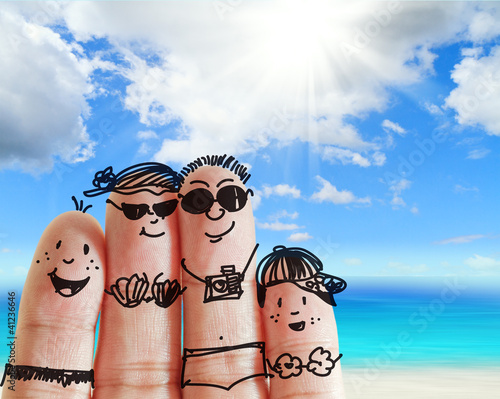 Ilustração: finger family finger family