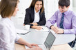 Business people working at meeting
