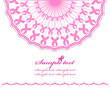 vector illustration of an abstract pink Support Ribbon  backgrou