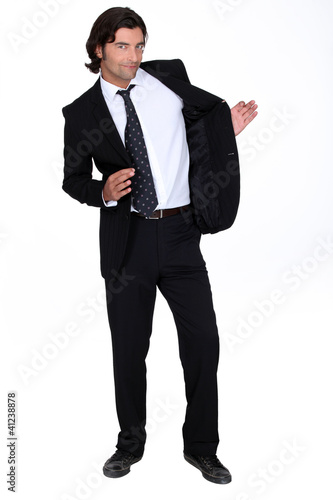 Photo: Mad businessman Mad businessman
