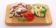 Ratatouille prête à cuire
