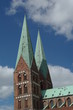 Lübecker Marienkirche Hochformat Lübecker Marienkirche Hochformat