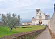 Italy, Italia. Assisi basilica di San Francesco Italy, Italia. Assisi basilica di San Francesco