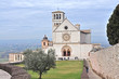 Italy. Italia, Umbria, Assisi basilica di San Francesco