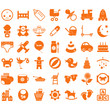 Vector: collection child icons. collection child icons.
