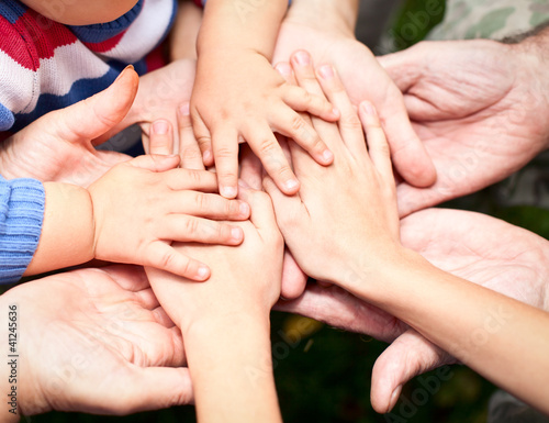 Photo: Joined hands Joined hands
