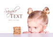 A cute looks at a pile of cookies