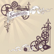 Steampunk graphic design