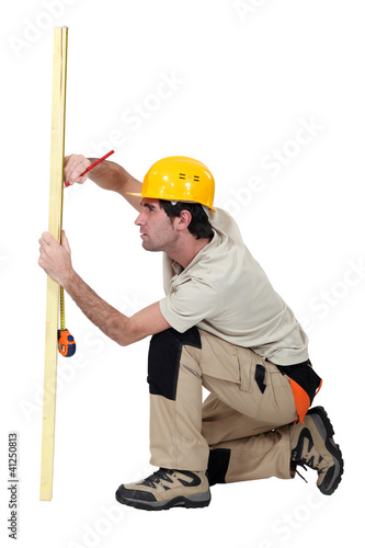 Photo: Carpenter measuring bar Carpenter measuring bar