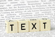 Text