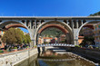 bridges in Sori, Liguria, Italy