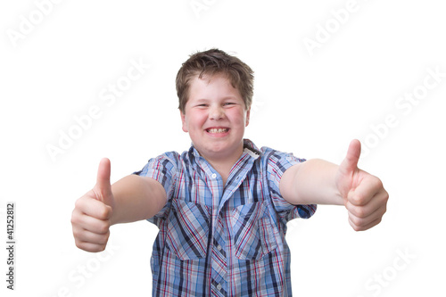 Photo: Junge mit Power Junge mit Power