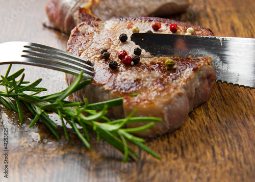 Foto: filetto di carne alla griglia filetto di carne alla griglia