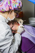 Dentista e paziente Dentista e paziente