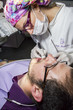 Dentista e paziente Dentista e paziente