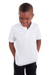 Portrait of a cute african american little boy