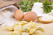Ravioli with ricotta and spinach