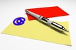 Illustration: 3d contact form 3d contact form